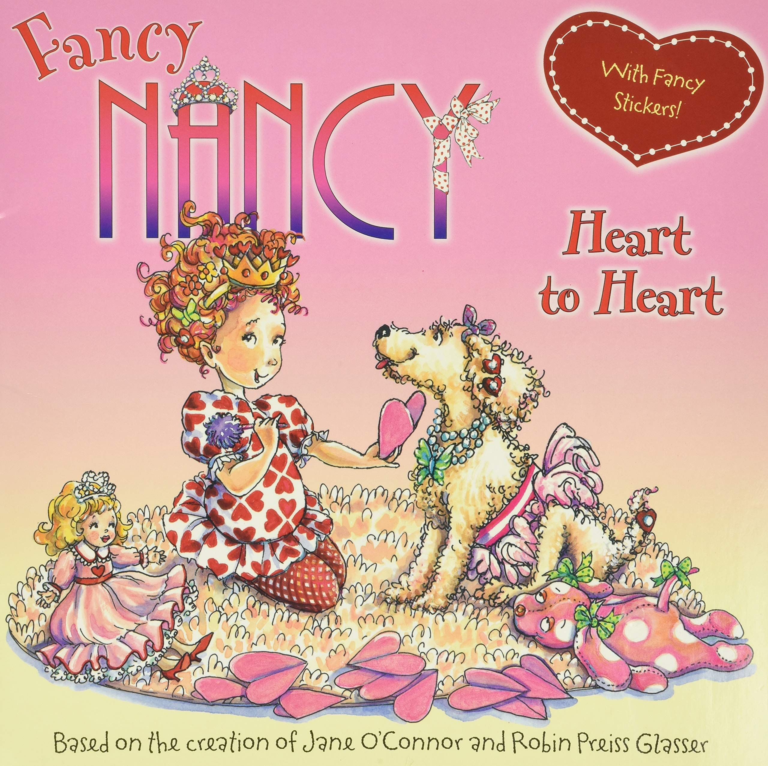 Fancy Nancy: Heart to Heart: With Fancy Stickers!     Paperback – Sticker Book, November 24, 20... | Amazon (US)
