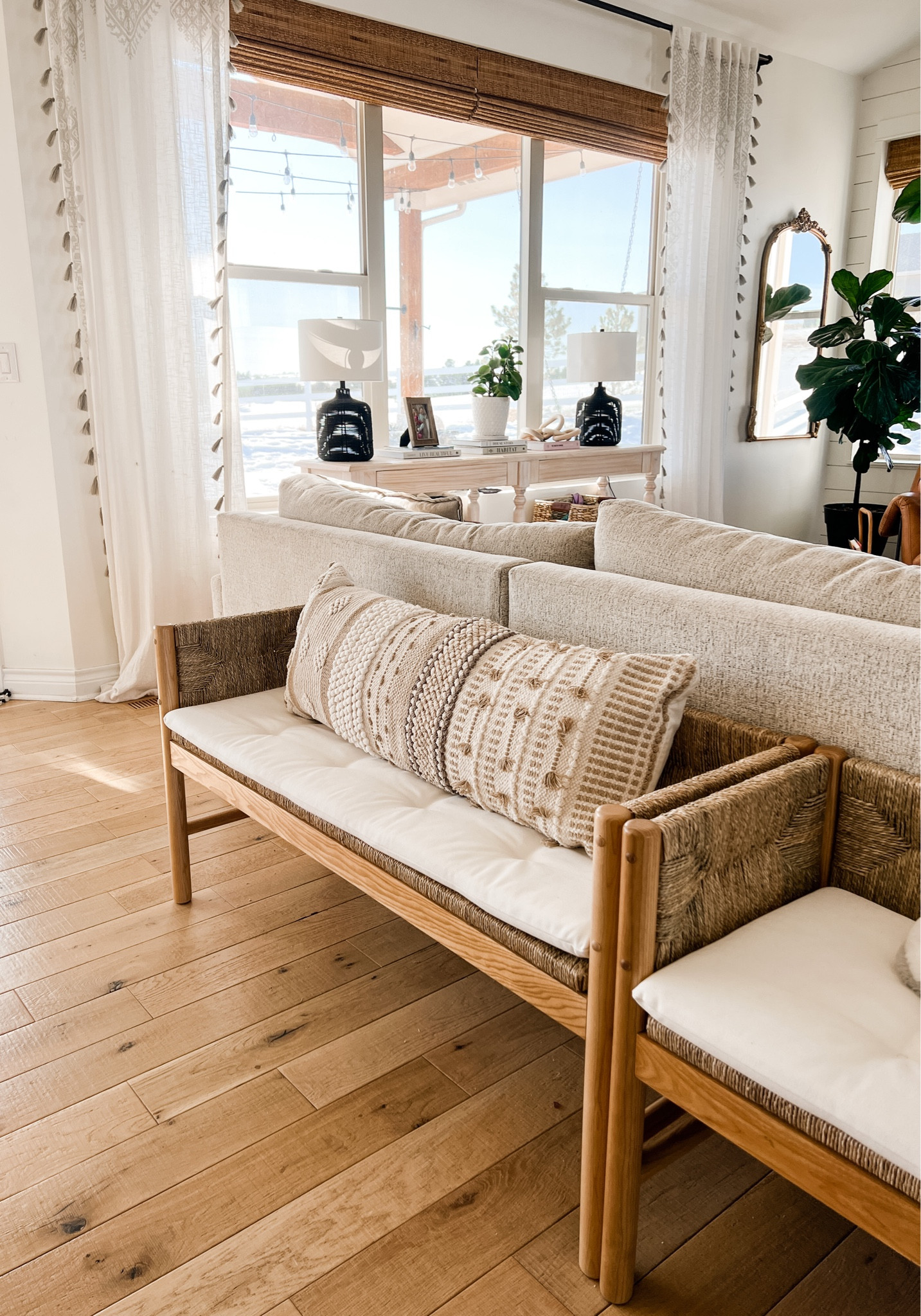 Love this bench from Target. 

Target home, home decor, affordable furniture, living room 

#LTKhome #LTKsalealert