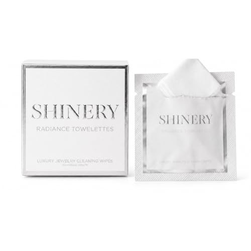 Shinery Radiance Towelettes Jewelry Cleaning Wipes on the Go Travel Cleaner for Rings Diamonds an... | Amazon (US)