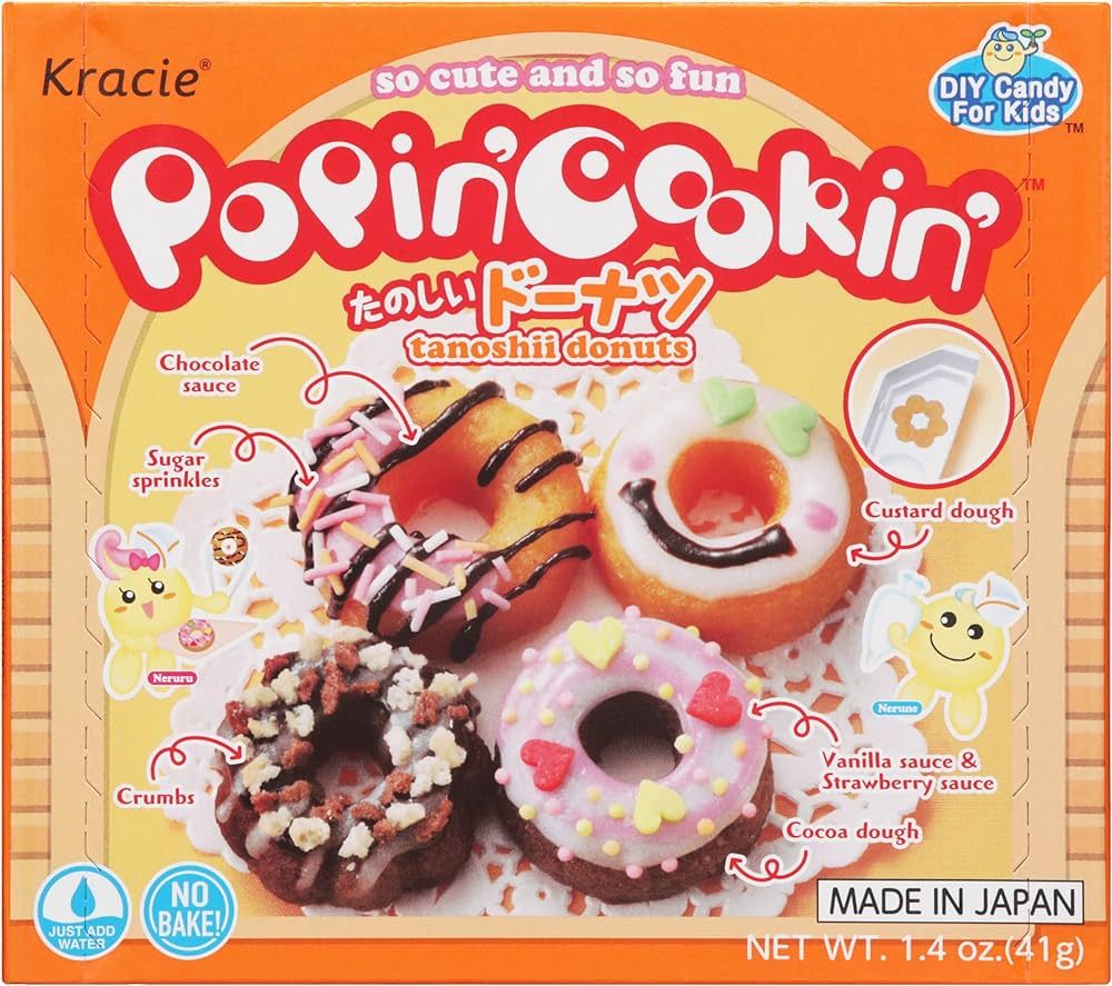 Kracie Popin' Cookin' DIY Candy Donuts Kit, No Bake, 1.4 Ounces (Pack Of 5) | Amazon (US)