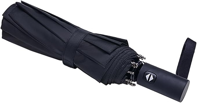 Travel Essentials Umbrella Windproof Compact Collapsible Light, Automatic, Strong and Portable, W... | Amazon (US)