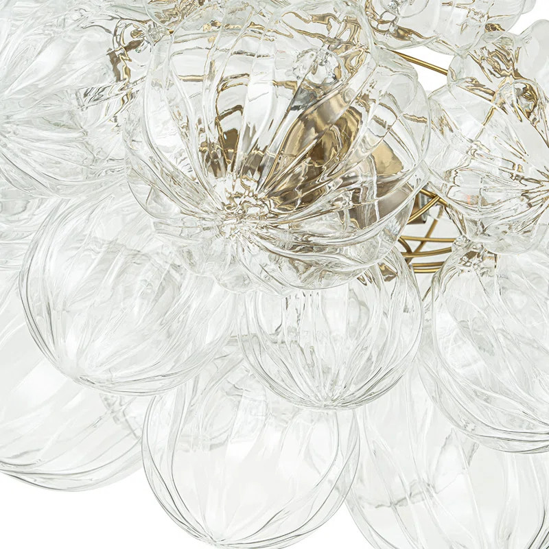 Mercer41 Macosh 3 - Light Textured Glass Bubble Chandelier & Reviews | Wayfair | Wayfair North America