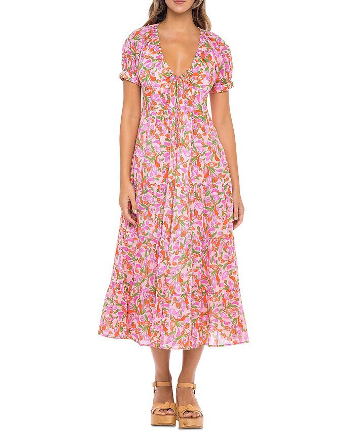 Norma Printed Tiered Dress | Bloomingdale's (US)