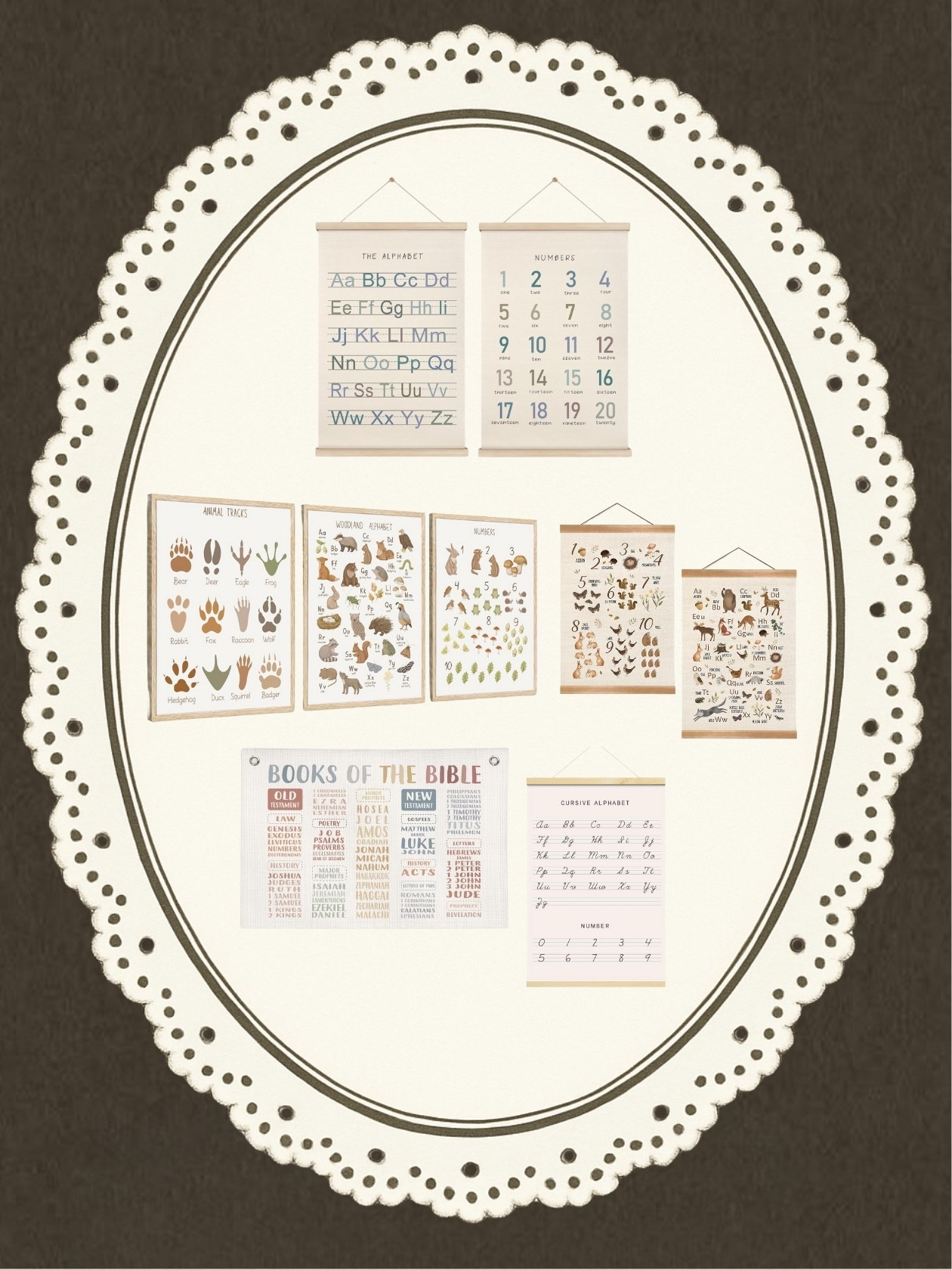 Learning made fun! These adorable educational prints are the sweetest gifts for little ones heading into school or diving into new skills. From ABCs and numbers to animal tracks and books of the Bible, each piece brings charm, curiosity, and creativity to their learning space. Perfect for playrooms, homeschool corners, or bedrooms that inspire imagination every day! 

#KidsLearning #EducationalDecor #BackToSchoolGifts #KidsRoomDecor #LearningIsFun #MontessoriInspired #PlayroomDecor #HomeschoolSetup #KidsPrints #EducationalPosters #ToddlersAtPlay #EarlyLearning #ClassroomDecor #GiftIdeasForKids #MomLife #LittleLearners #CreativeKids #KidsStyle #NurseryDecor #PrintableArt

#LTKHoliday #LTKmomlife #LTKCyberWeek