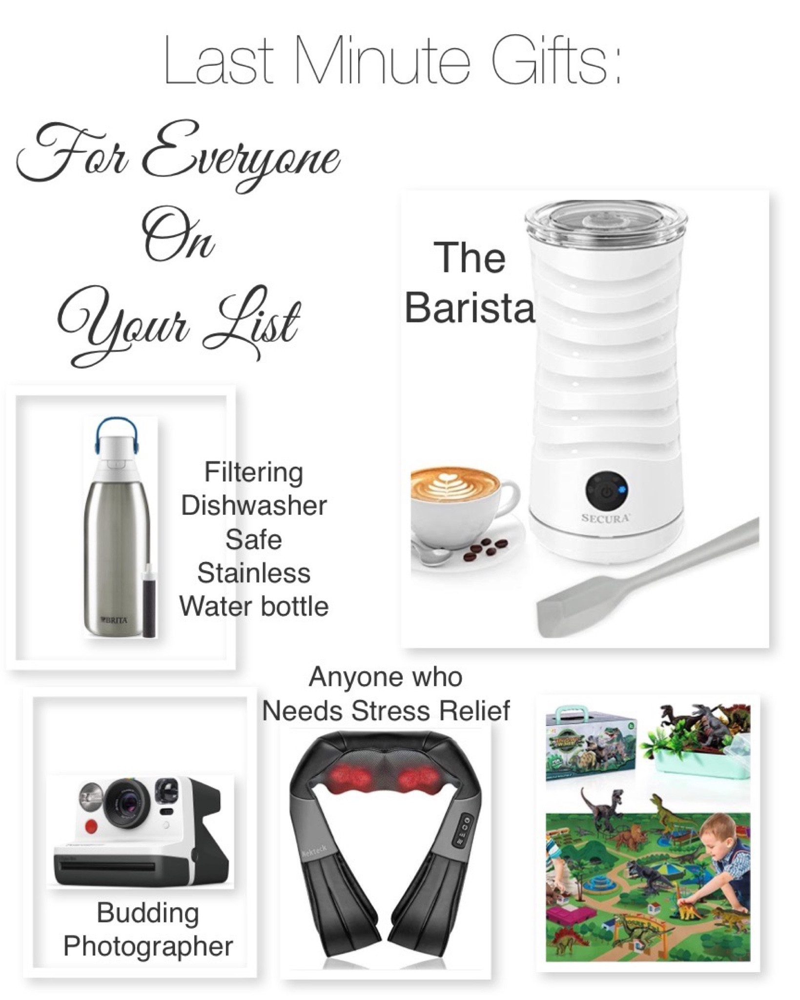 Last minute gifts for everyone on your list! These Amazon finds ship just in time for Christmas! Side note Janna has a very similar back massager and boy it is not a purchase any of us regret!

#LTKGiftGuide #LTKHoliday #LTKSeasonal