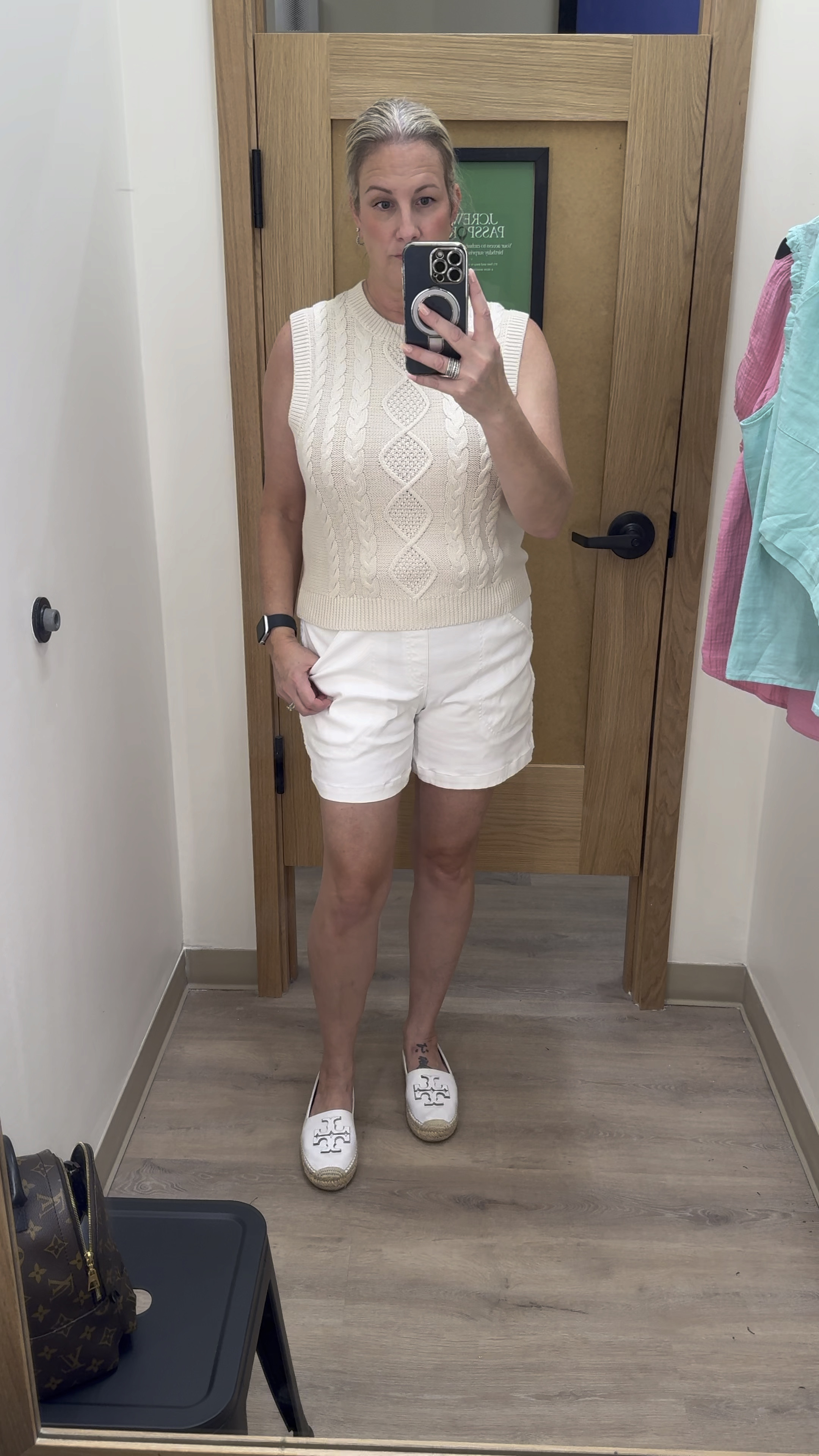 I’m a sucker for a good cable sweater. I love this sleeveless version!  Good transitional piece can wear now and layered over a button-down and fall

#LTKOver40 #LTKStyleTip #LTKMidsize