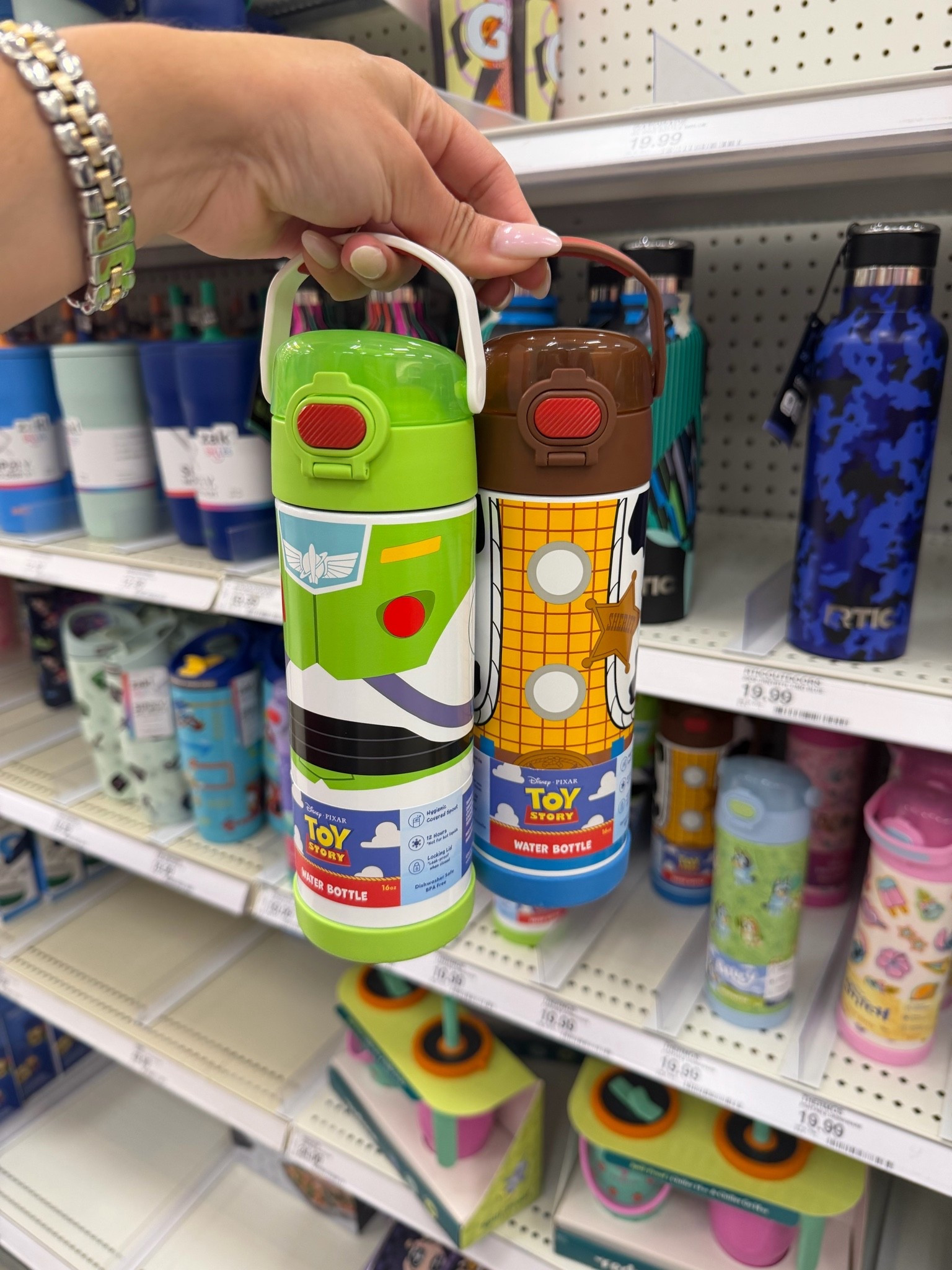 Toy story water bottles 😍 perfect for back to school 😍😍😍😍😍 Buzz Light Year and Woody

#LTKmomlife #LTKKids #LTKdayinmylife