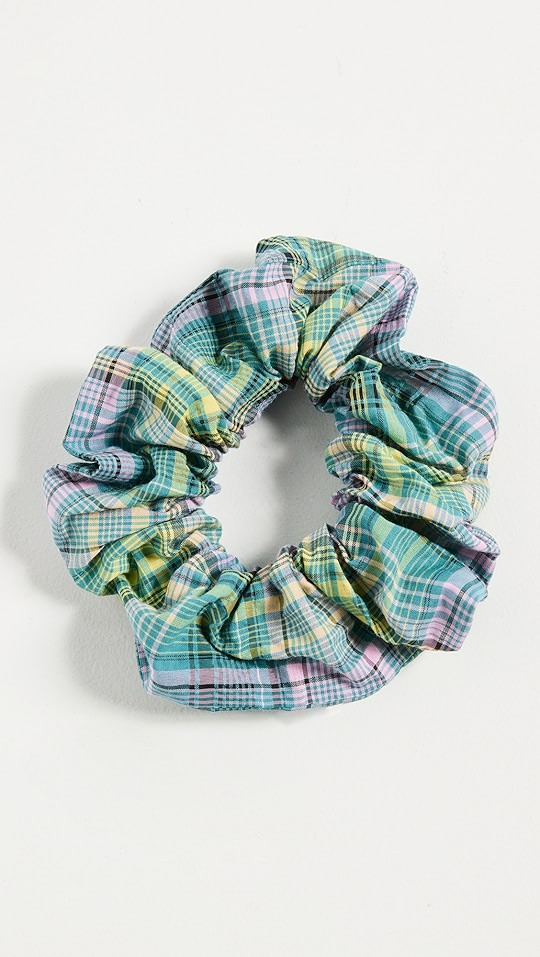 Seersucker Check Scrunchie | Shopbop