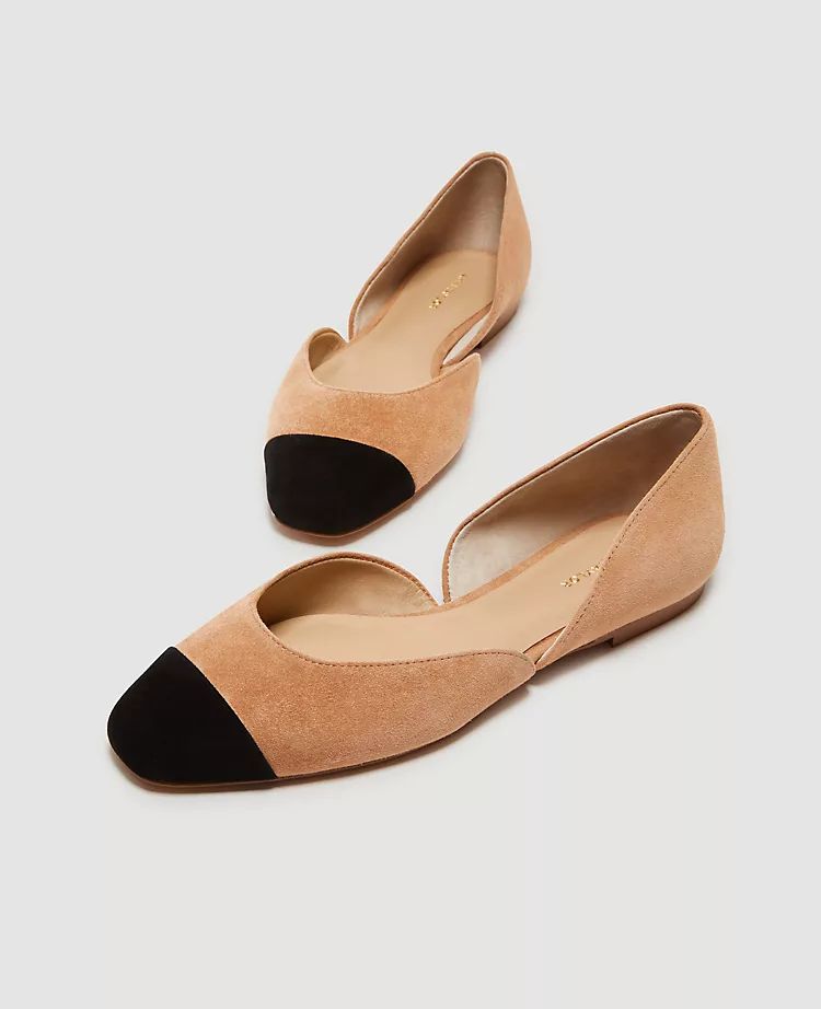 Mykelti Cap Toe Flats | Ann Taylor | Ann Taylor (US)