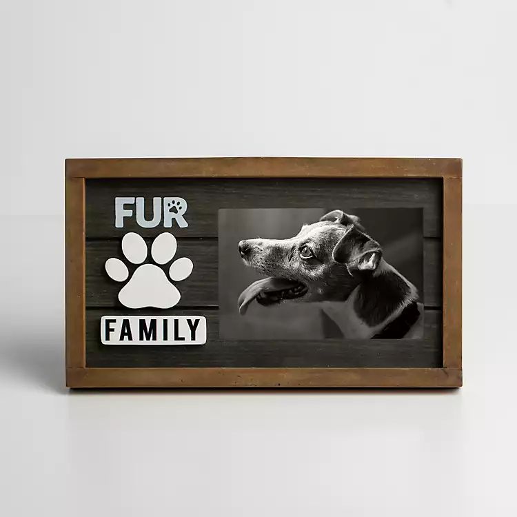 New! Fur Family Picture Frame, 4x6 | Kirkland's Home