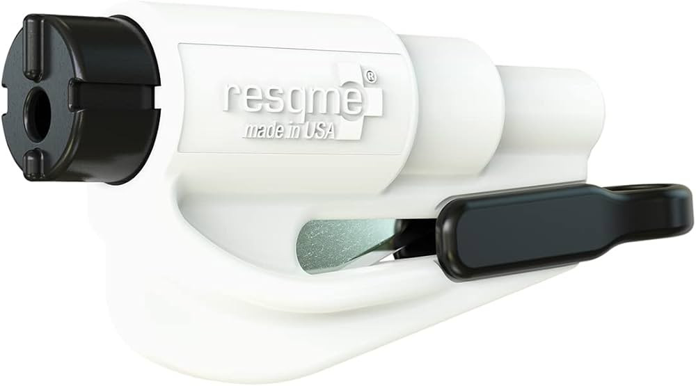 resqme The Original Emergency Keychain Car Escape Tool, 2-in-1 Seatbelt Cutter and Window Breaker... | Amazon (US)