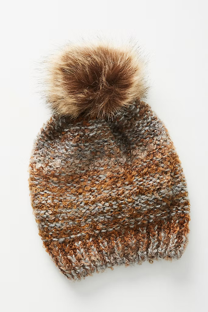Marley Pommed Beanie | Anthropologie (US)