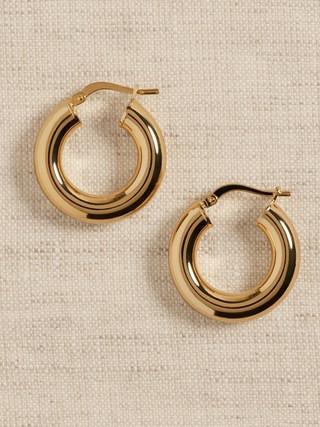 Ravena Mini Round Hoops by Aureus + Argent | Banana Republic (US)
