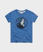 Youth Minnesota Timberwolves Logo | Kids NBA T-Shirt | Homage