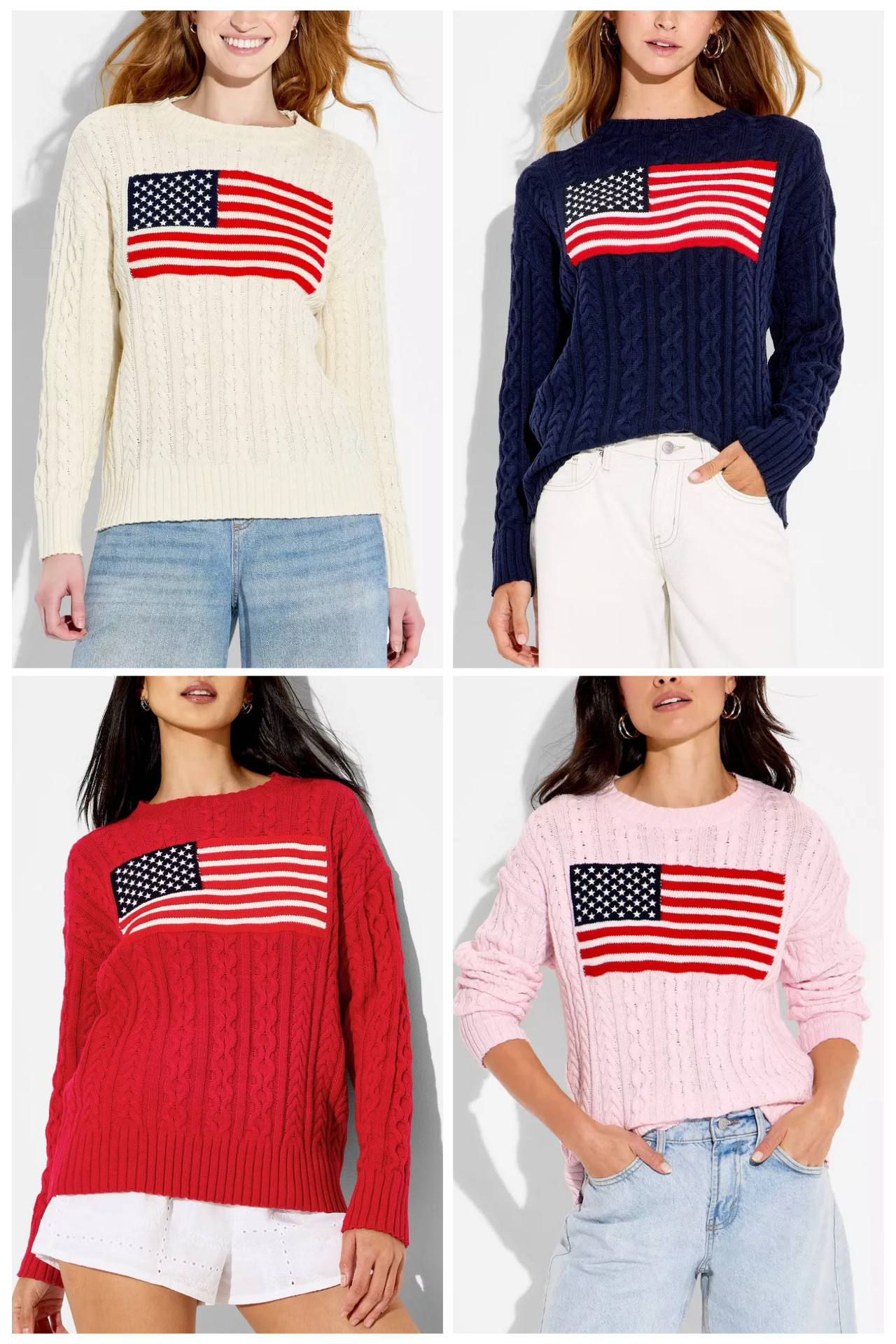 Target new arrival flag sweater

#LTKmomlife #LTKootd