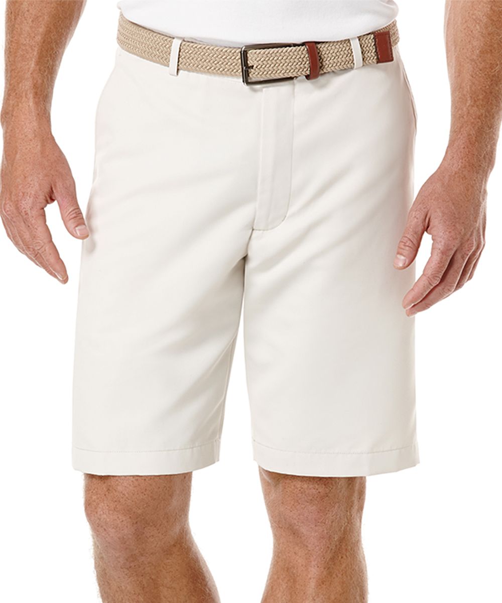 Perry Ellis Men's Casual Shorts BRIGHT - Bright White Shorts - Men | Zulily