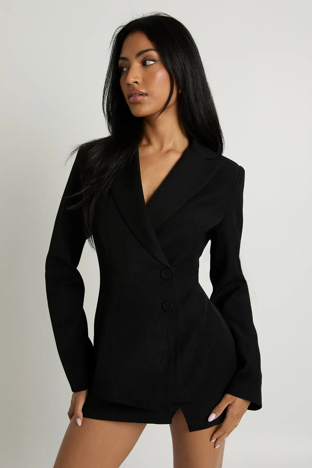Suits | Wrap Asymmetric Blazer | boohoo | boohoo (US & Canada)