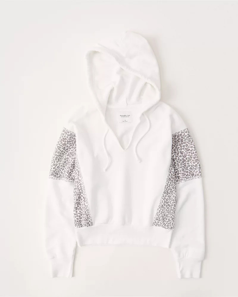 Split-Neck Hoodie | Abercrombie & Fitch (US)