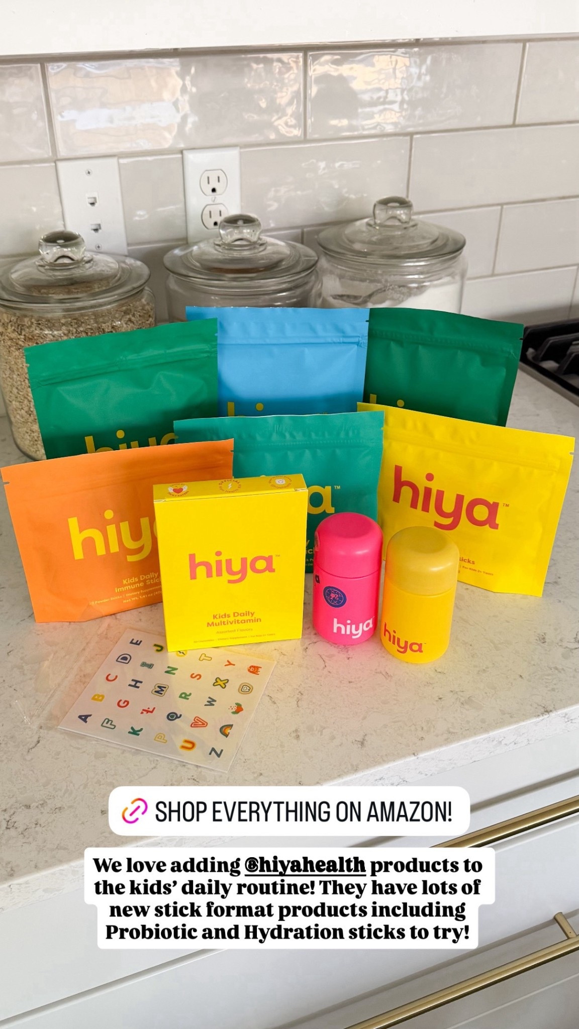 We love adding Hiya health products to the kids' daily routine! They have lots of new stick format products including Probiotic and Hydration sticks to try! Shop everything on amazon 

#LTKfoodie #LTKKids #LTKSeasonal