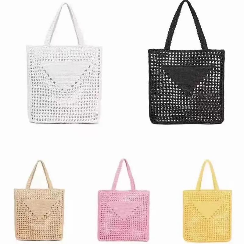 Straw Bags Ladies Famous Designer Practical Large Capacity Plain One Shoulder Handbag Ladies Larg... | DHGate