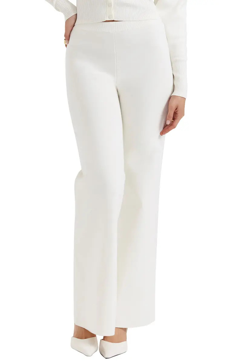 HOUSE OF CB Vanna Cotton Blend Flare Pants | Nordstrom | Nordstrom