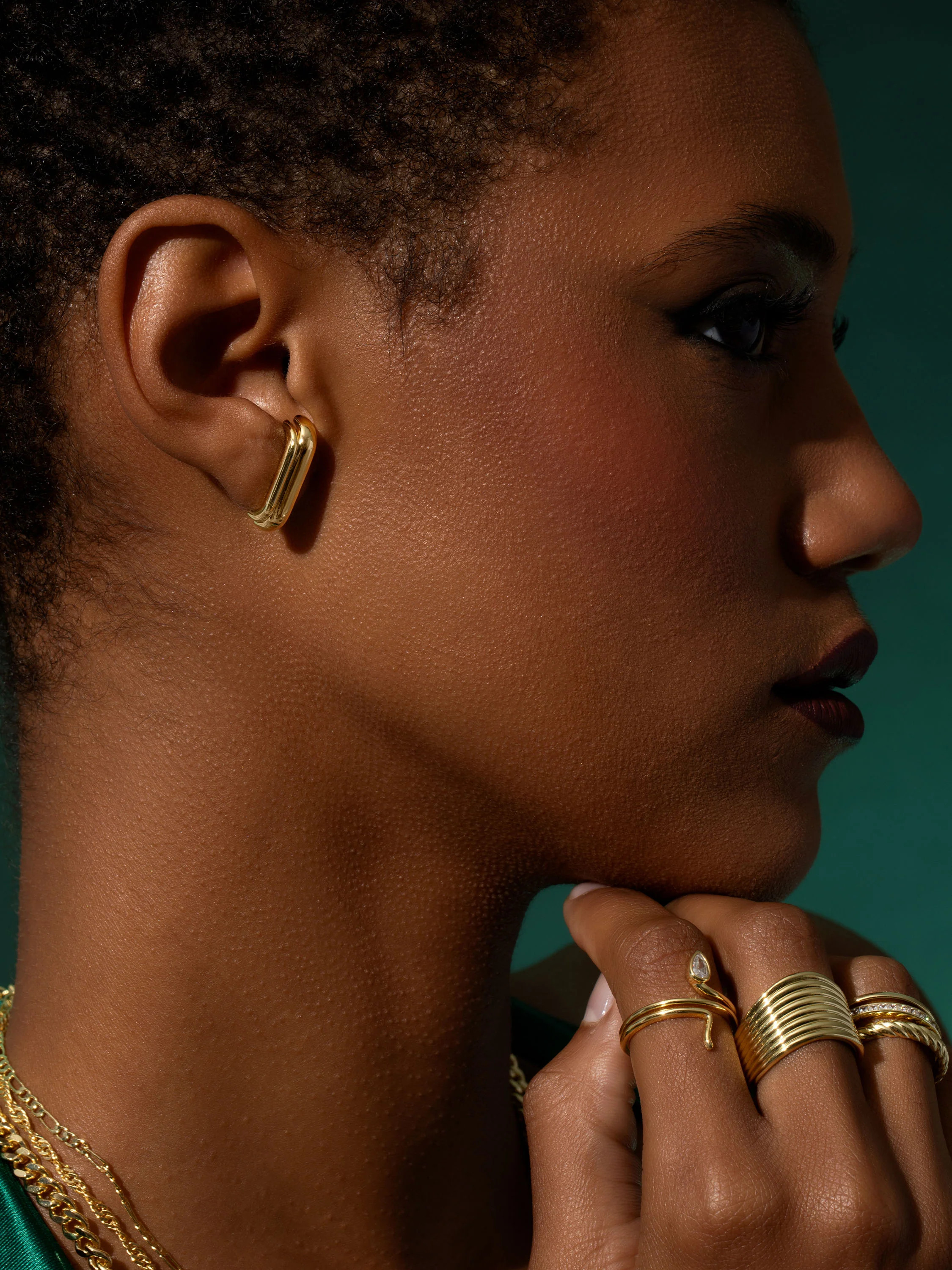 Gold Classics Ear Climber | Climber Earring | Uncommon James | Uncommon James