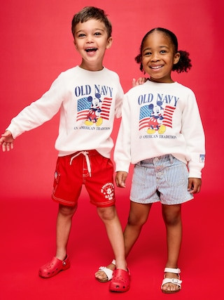 Old Navy x Disney Mickey Mouse Oversized Unisex Crew-Neck Sweatshirt for Toddler | Old Navy (US)
