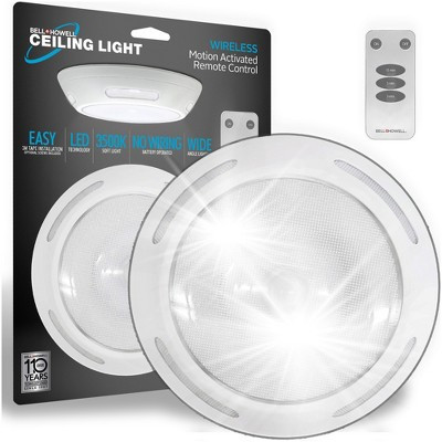 Bell + Howell Wireless Motion Activated Ceiling Light with Remote Control | Target