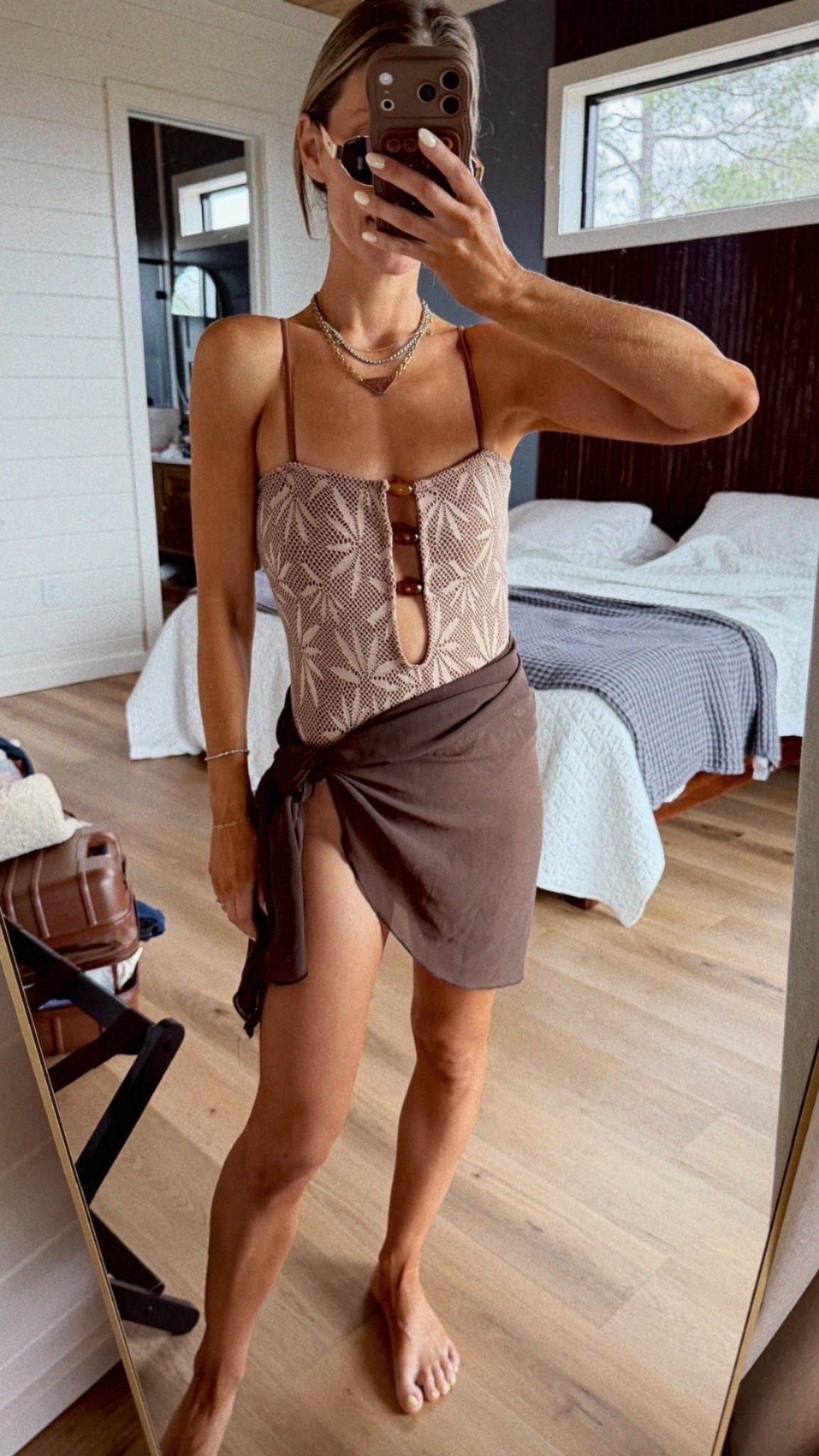 THIS AMAZON SWIMSUIT!!! Took a chance on this one and it’s so good!!! Wearing a small. Prettiest material and bead detail!! 



#LTKTravel #LTKFindsUnder100 #LTKFindsUnder50