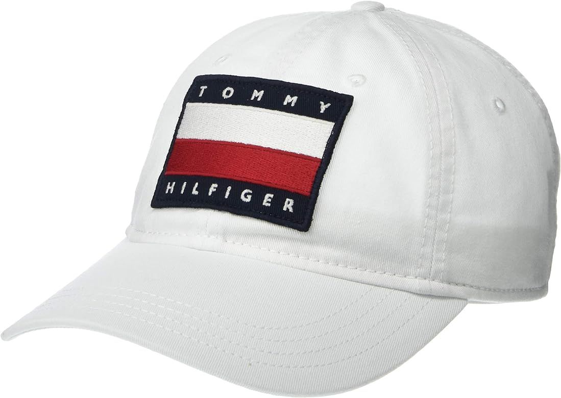 Tommy Hilfiger Men's Cotton Tony Adjustable Baseball Cap | Amazon (US)