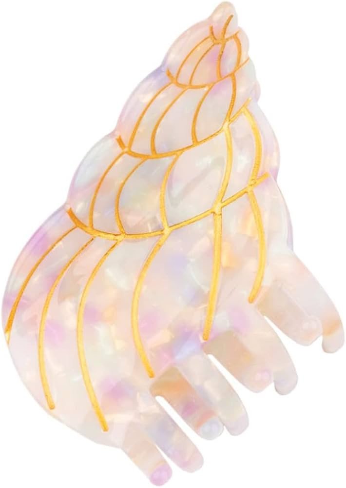 Conch Claw Clip,Dog Claw Clip,Acetate Hair Clips,Small Claw Clips for Women | Amazon (US)