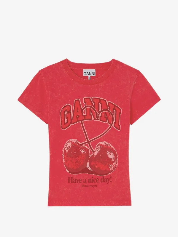 future T-shirt with cherry | Farfetch Global