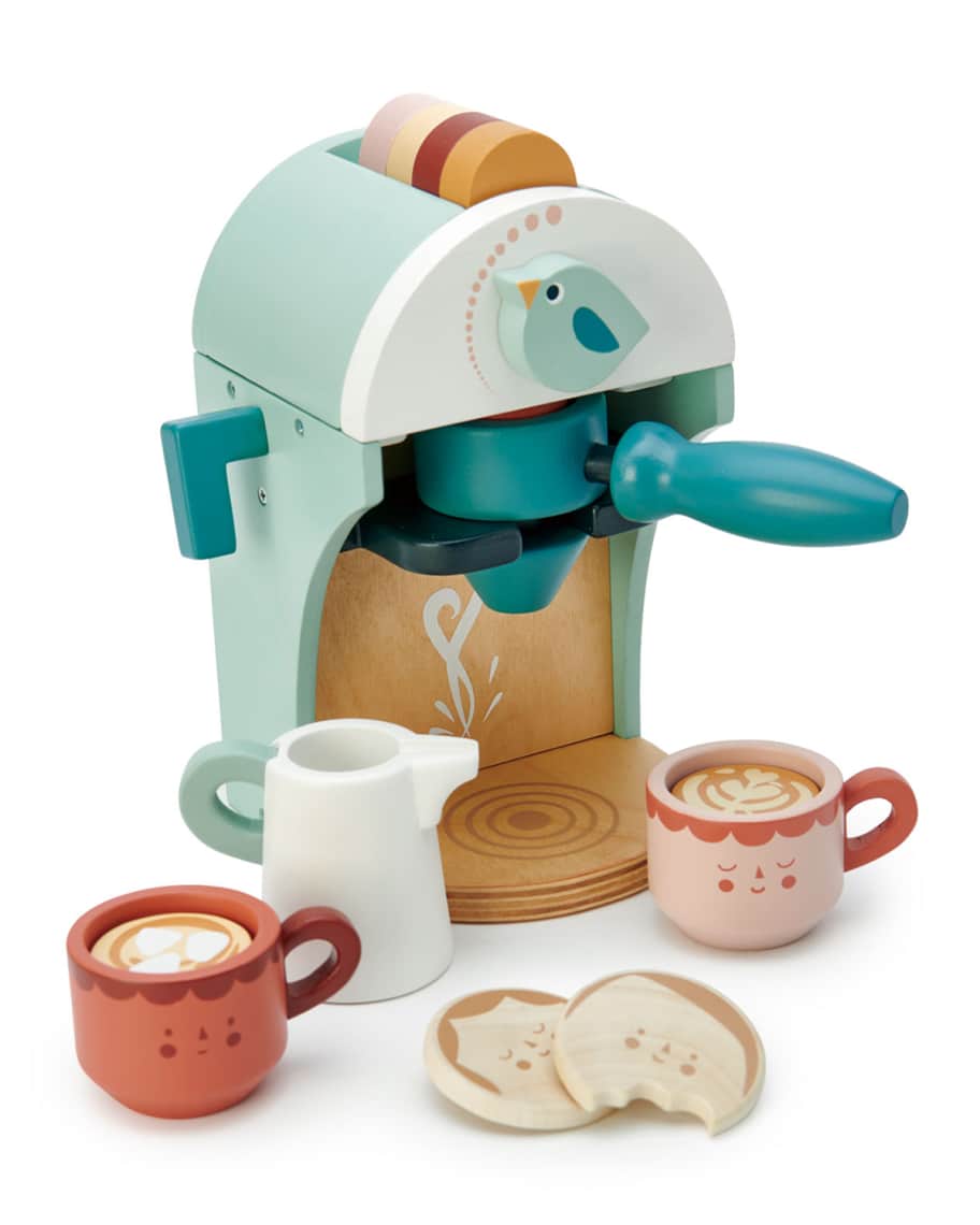 Tender Leaf Toys Kid's Babyccino Toy Coffee Maker | Neiman Marcus