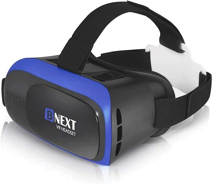 VR Headset Compatible with iPhone & Android Phone - Universal Virtual Reality Goggles - Soft & Co... | Amazon (US)