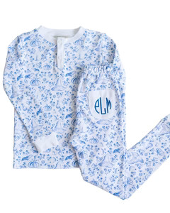 Halloween Toile Pima Cotton Pajama Set | Smockingbird Kids
