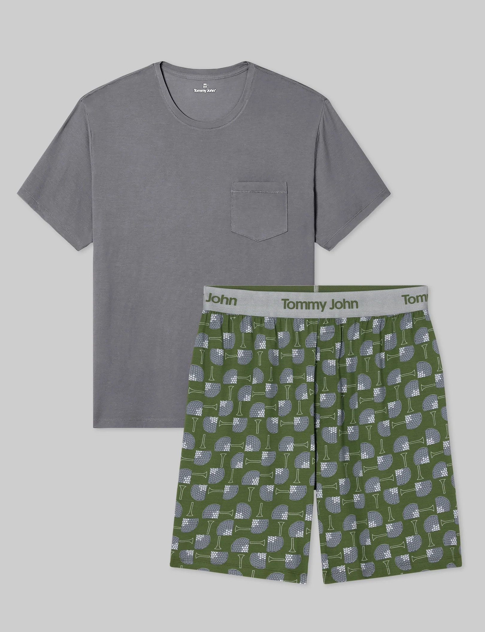 Second Skin Sleep Pocket Tee & Short Set | Tommy John