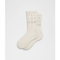 Unisex Power Stride Crew Socks | Lululemon (US)