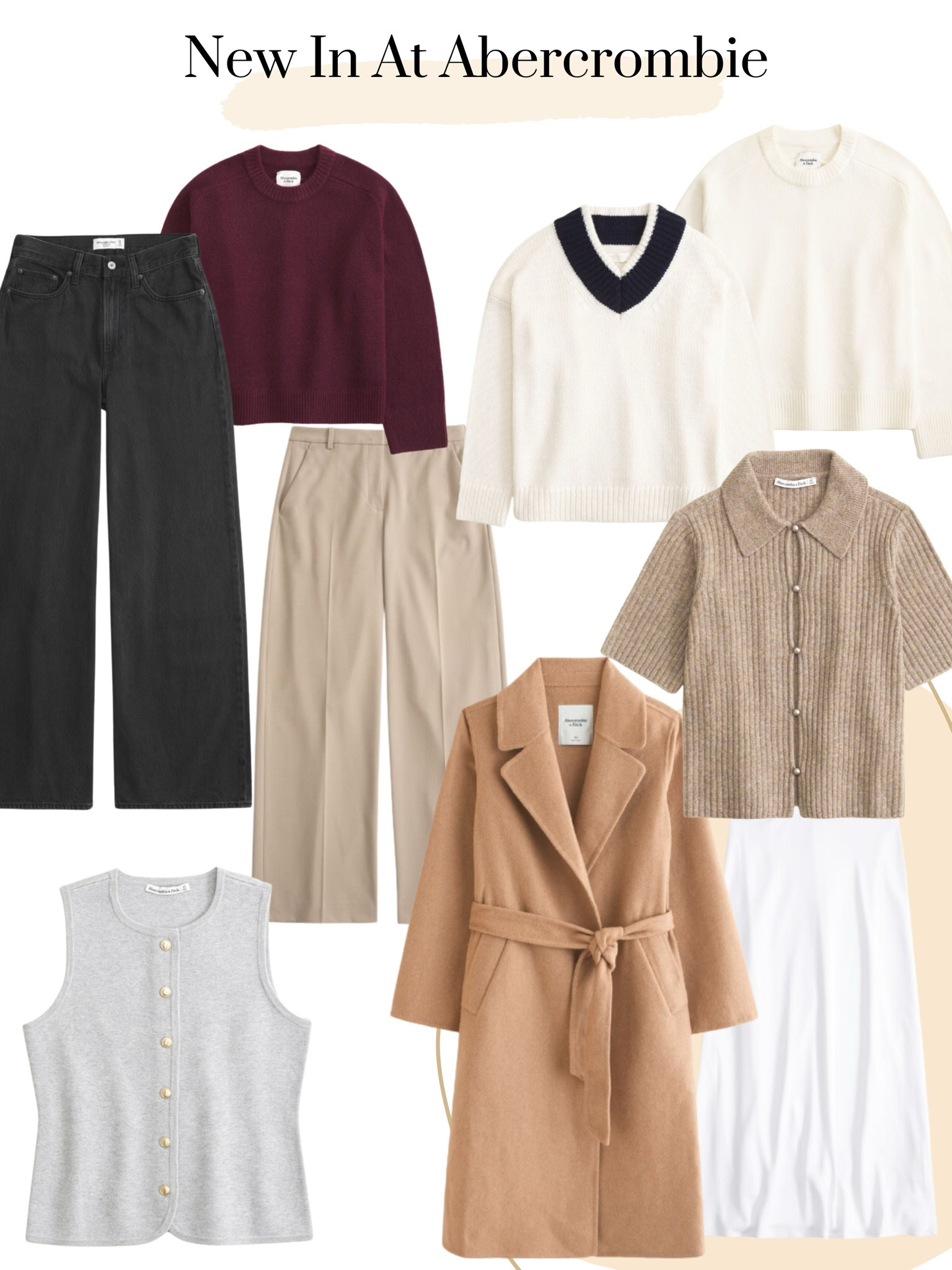 New In At Abercrombie For Autumn