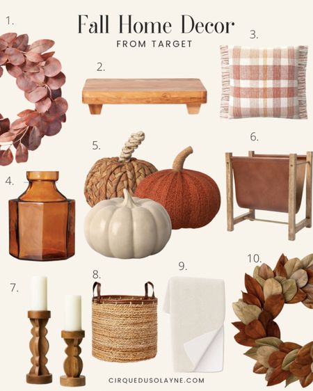 Fall home decor from Target. Target home decor. Target finds. Target home. Target fall home decor. 

#LTKSeasonal #LTKhome