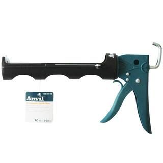 Anvil 10 oz. Drip Free Ratchet Caulk Gun HD-117FG-B1 - The Home Depot | The Home Depot