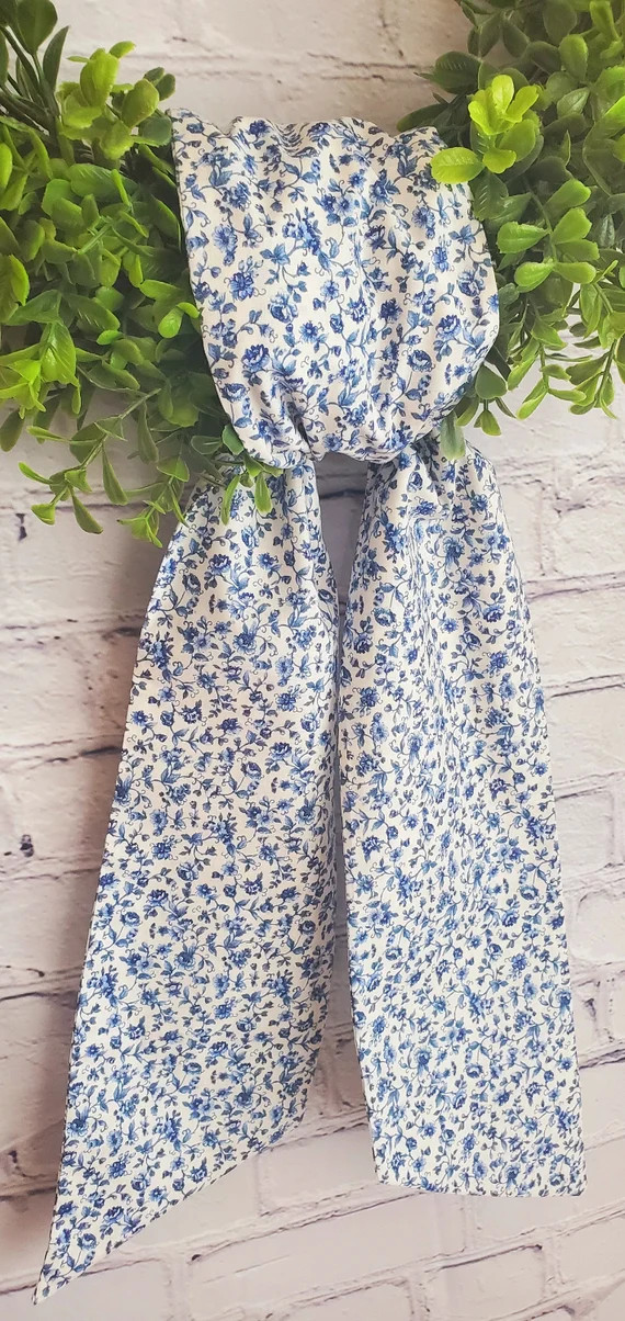 Chinoiserie Inspired wreath sash | Etsy (US)