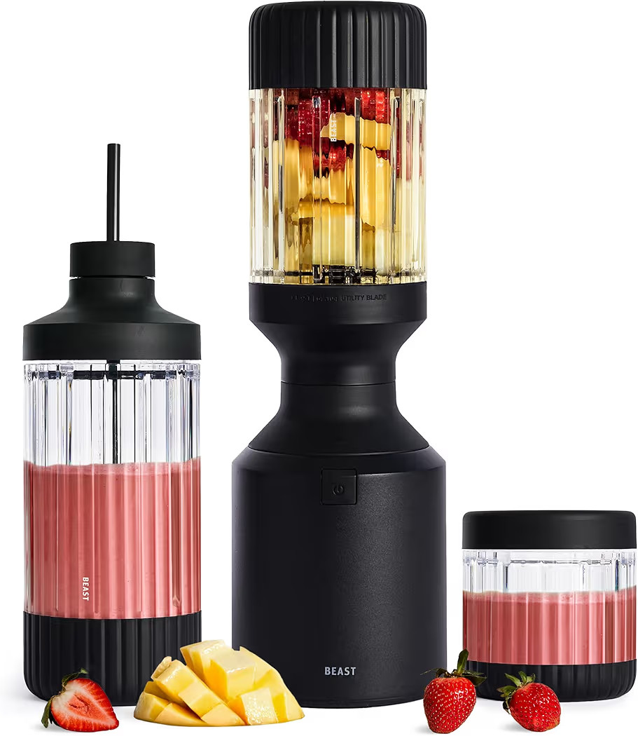 Beast Mega 1200 Plus | Premium Countertop Blender | Smoothies, Shakes, Sauces, Dips, Soups | Blen... | Amazon (US)