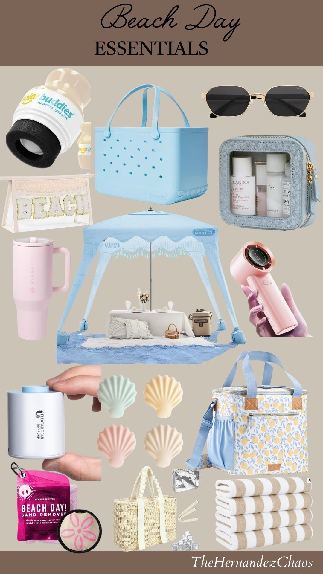 Beach essentials for spring and summer!

#beach #beachmusthaves #beachfavorites #anazon #amazonfinds #tent #spf #sandrrmover #fan #cooler #cup 

#LTKSwim #LTKSeasonal #LTKTravel