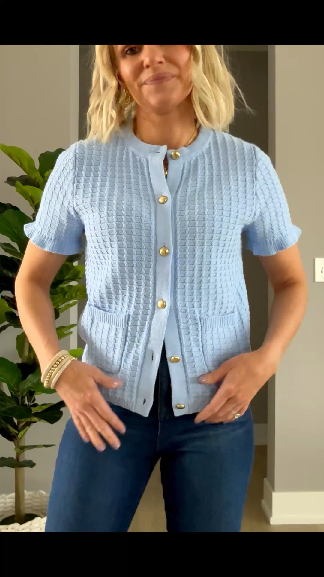 I’m loving this cardigan so much! I wore it today for my work from home outfit. 
Cardigan- xsmall
Jeans-2

#LTKspring #LTKPetite #LTKSeasonal