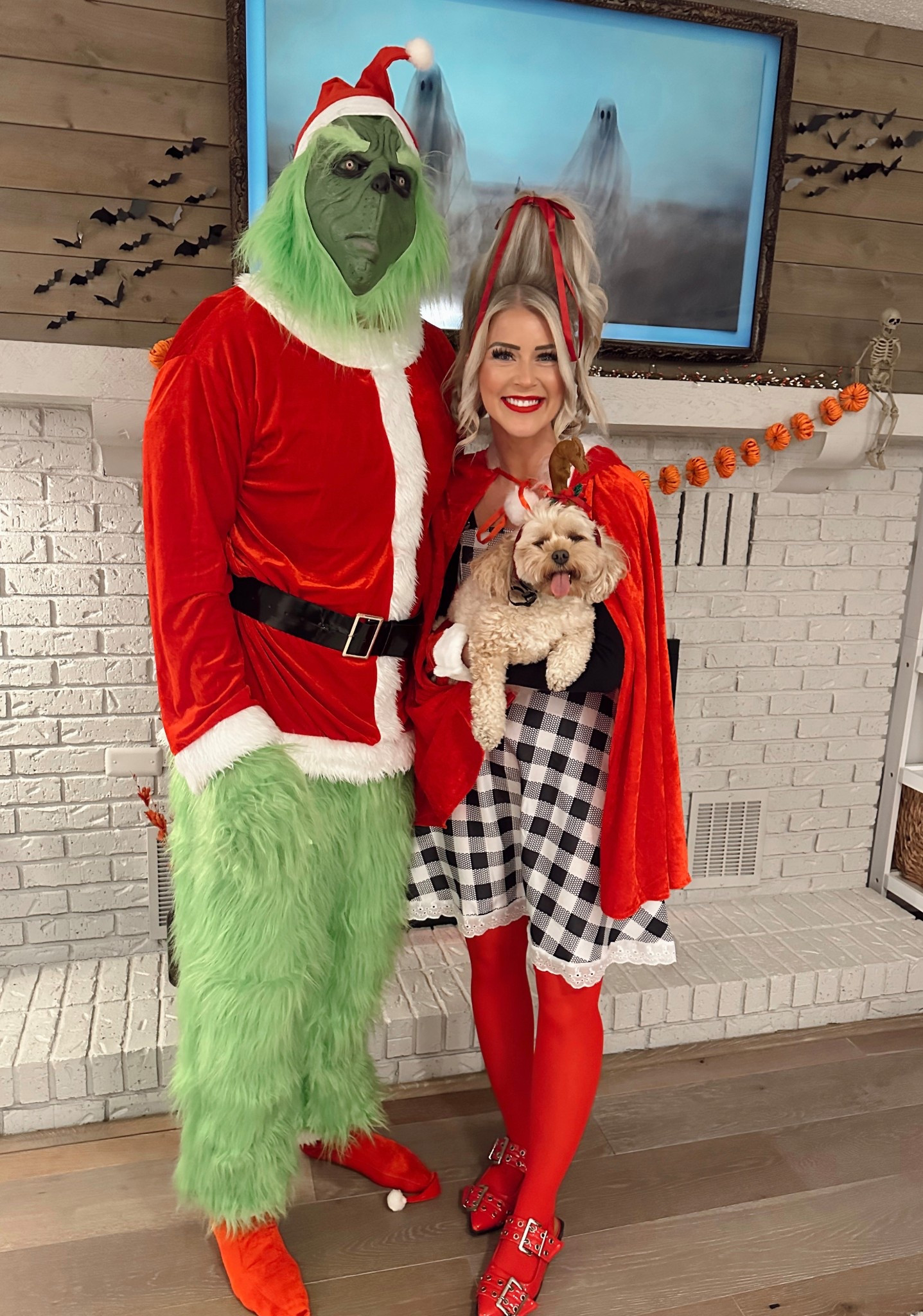 Halloween couple costume // Family Halloween costume // The Grinch & Cindy Lou Who costume // Amazon HalloweenChristmas

#LTKFindsUnder100 #LTKSeasonal #LTKHoliday