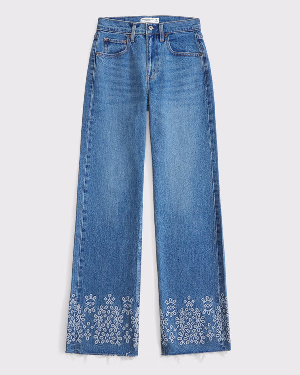 High Rise 90s Relaxed Jean | Abercrombie & Fitch (US)
