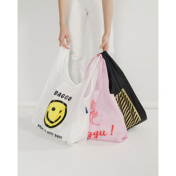 Standard Baggu, Thank You, Set of 3 | Indigo (CA)