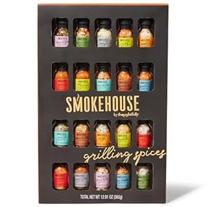 Smokehouse by Thoughtfully Ultimate Grilling Spice Set, Grill Seasoning Gift Set Flavors Include ... | Amazon (US)