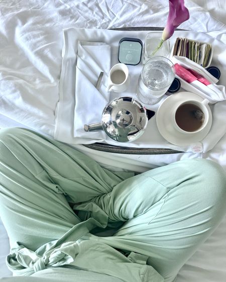 Cozy hotel mornings make it hard to check out! 
Soft #LAKE pjs and tea, squeeze in a travel workout, #goop skincare, and time for our CEO Christina to pack up her #away bag. 
#lakepartner #goop #traveltips #travelworkout

#LTKtravel #LTKbeauty #LTKfitness