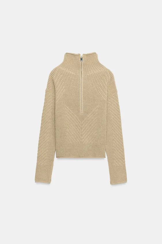 STRUCTURED KNIT JUMPER | Zara US